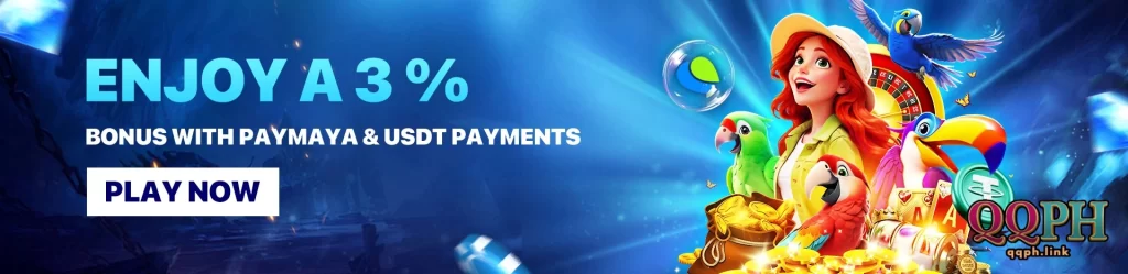 QQPH casino promotion showcasing mobile gaming bonuses and exclusive member offers